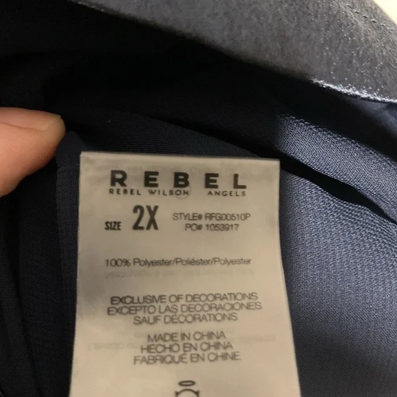 Rebel Wilson X ageless satin drawstring 2way zipper bomber jacket - Picture 6 of 7